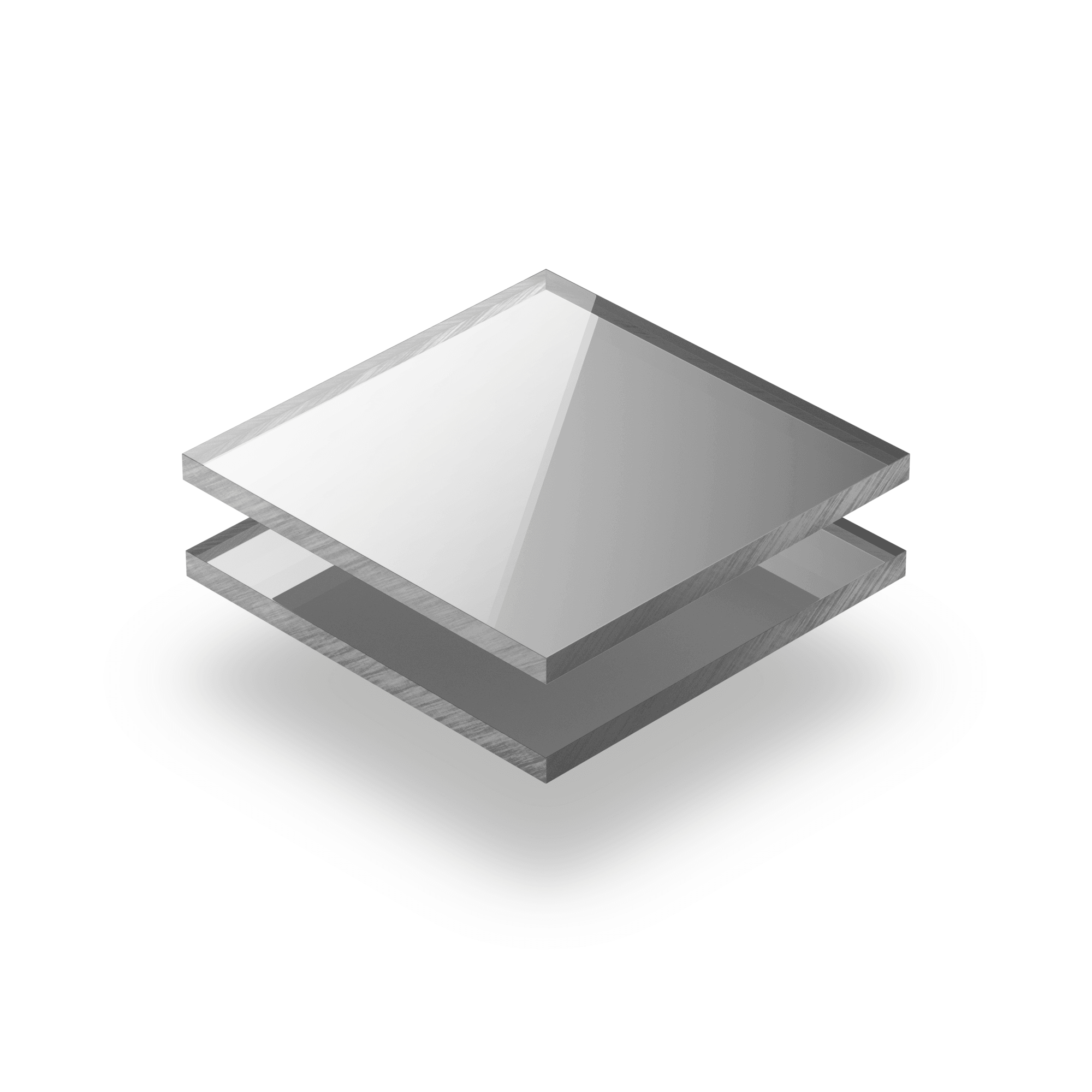 Silber spiegel Acrylglas Platte XT