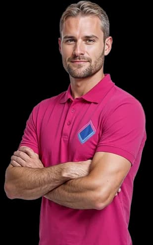 Customer service man