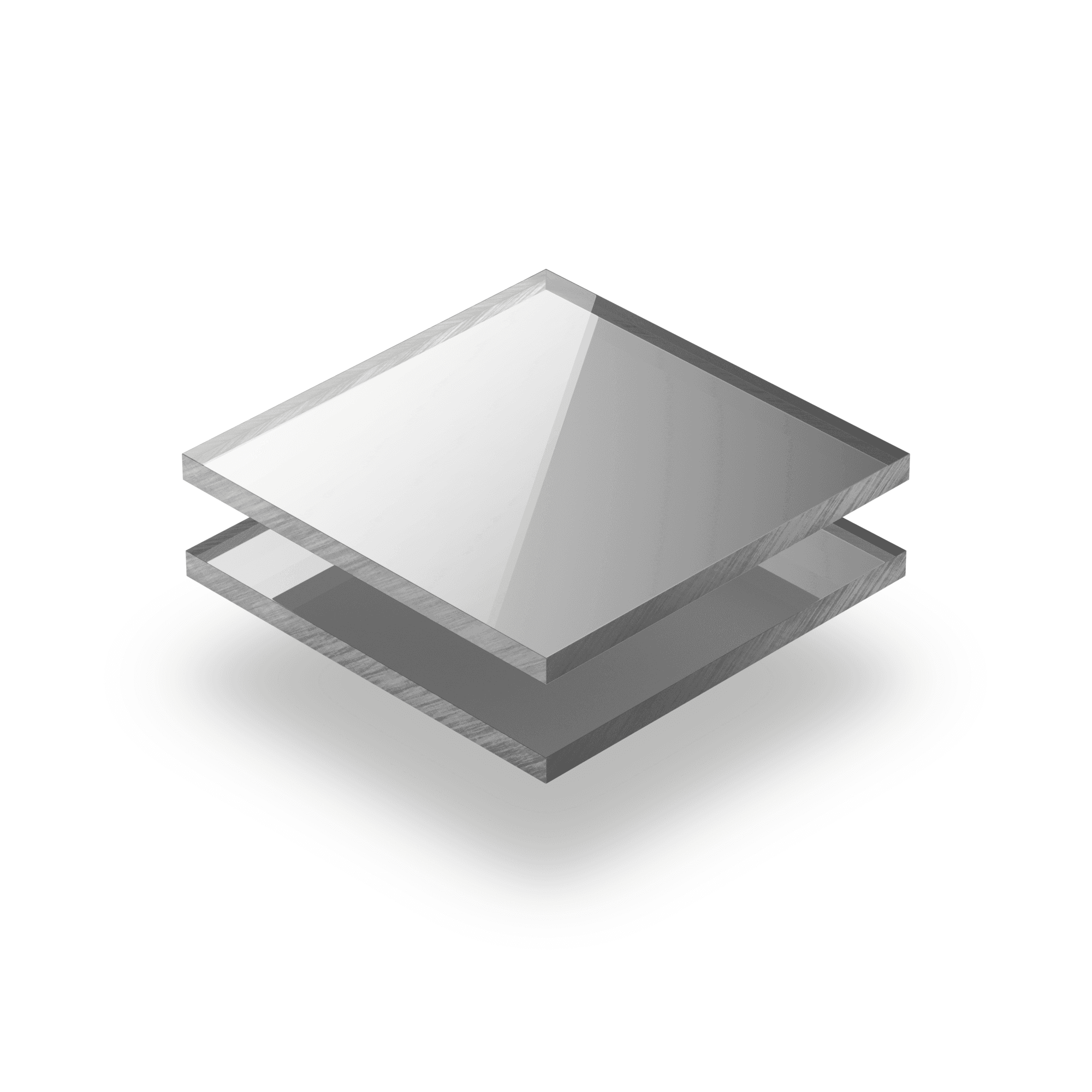 Silber spiegel Acrylglas Platte XT