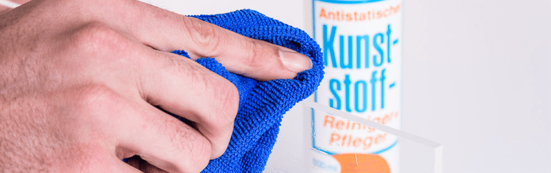 acrylglas kleben antistatischer Reiniger