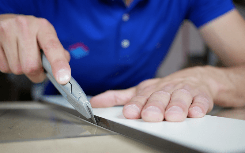 Schneiden von Arcrylglasplatten