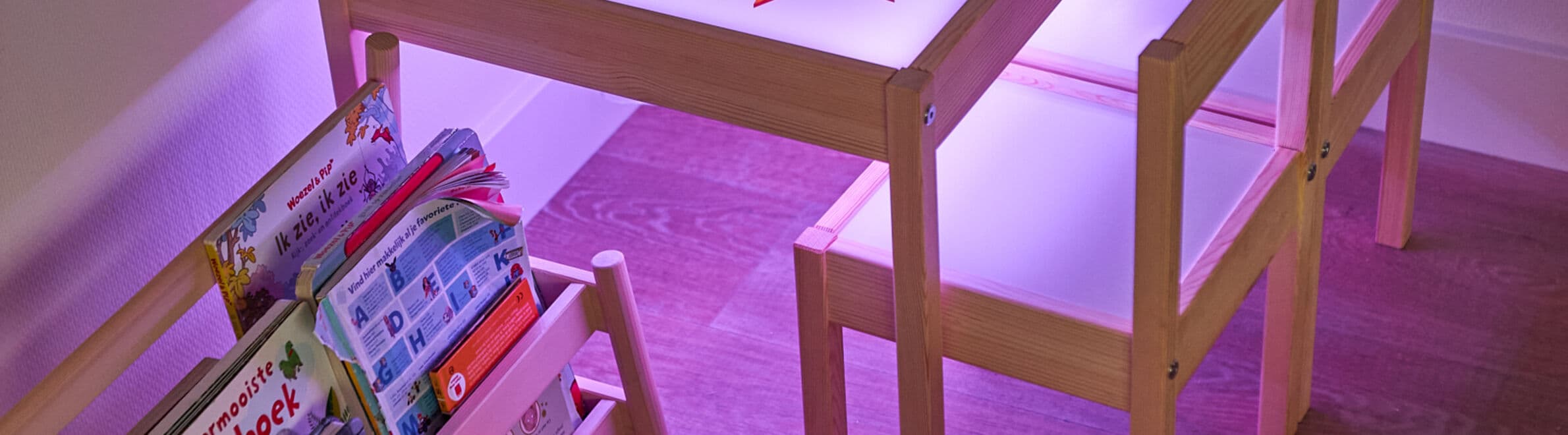 lichttafel-roze-kleur