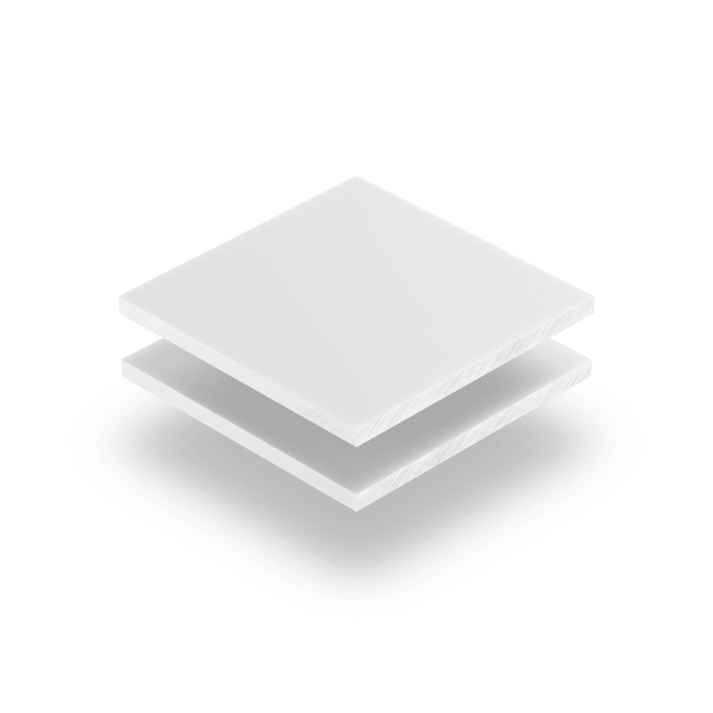 Frost-Weiss-Acrylglas-Platte