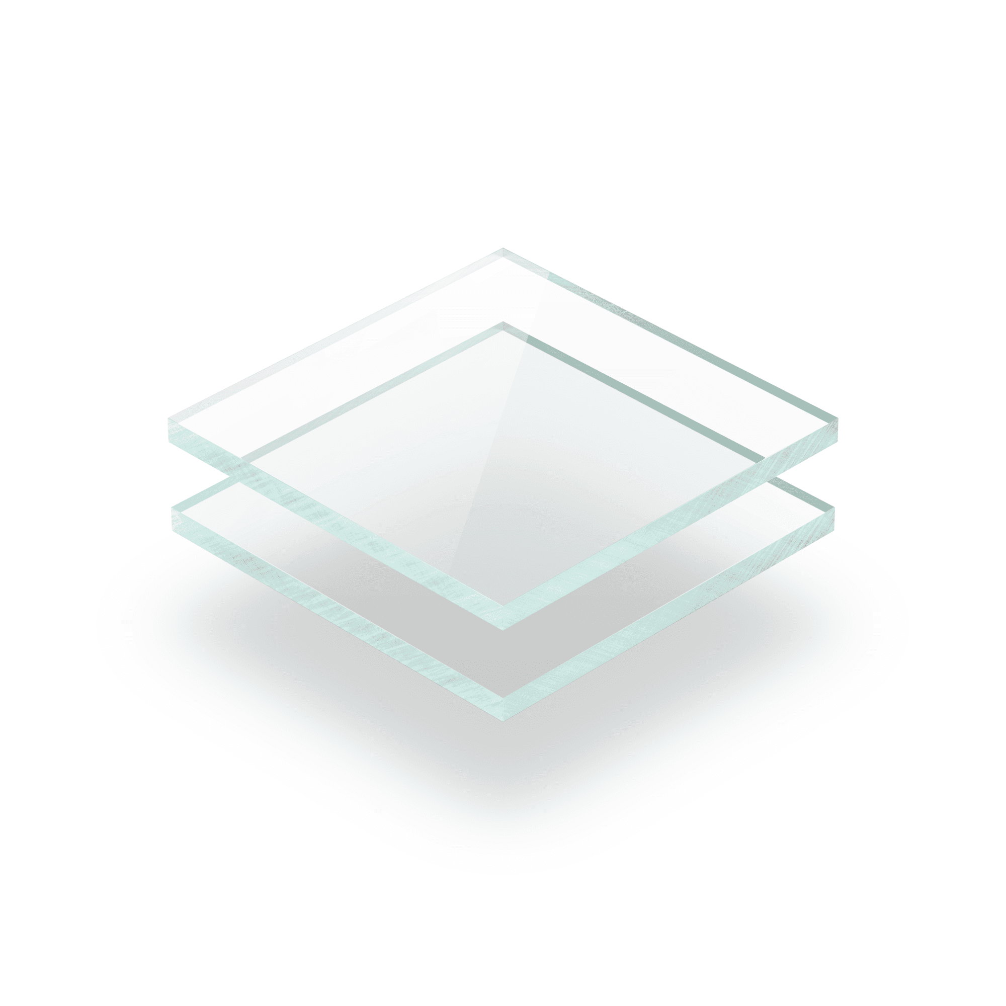 Glasslook getönt Acrylglas Platte GS