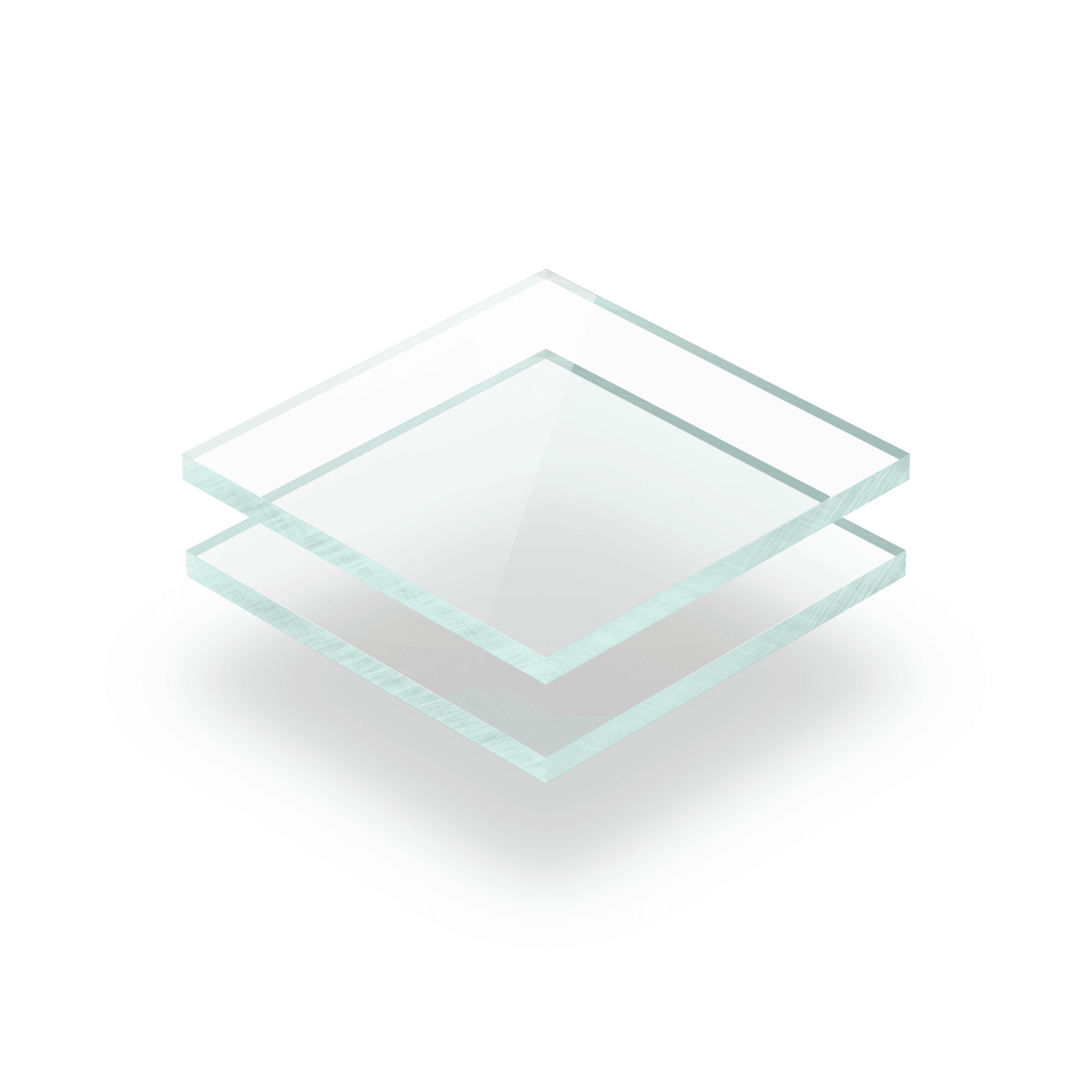 Glasslook getönt Acrylglas Platte GS