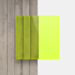 Grün fluoreszierend Acrylglas GS Platte