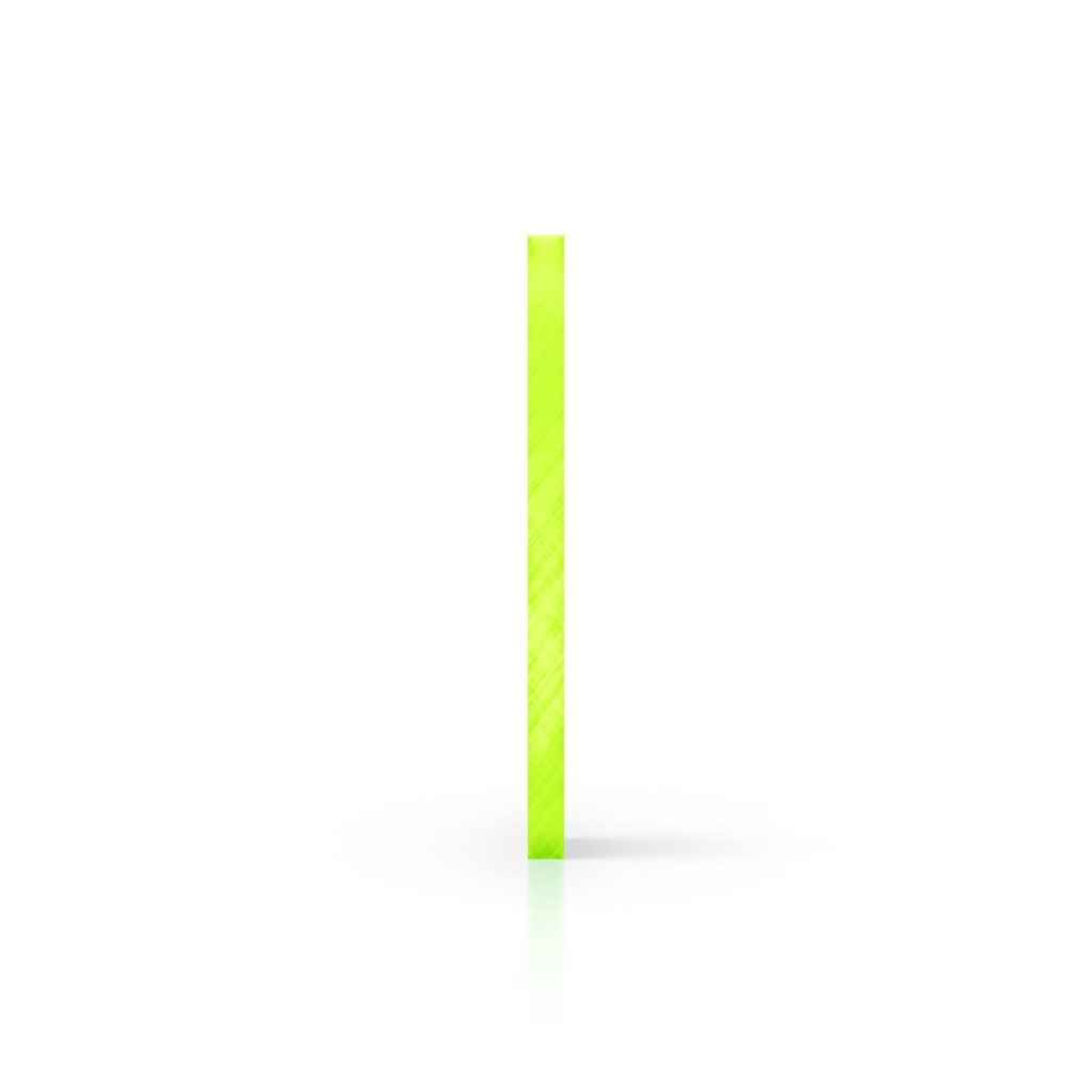 Grün fluoreszierend Acrylglas GS Platte