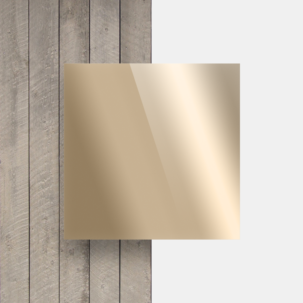 Gold spiegel Acrylglas XT Platte