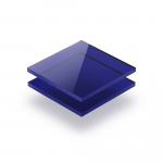 Blau getönt Acrylglas Platte GS