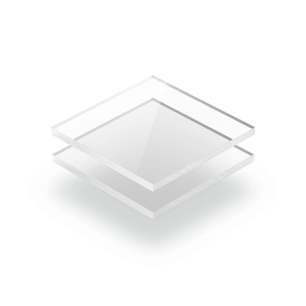 Transparent klar Acrylglas Platte GS
